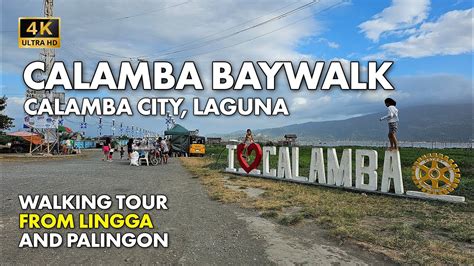 CALAMBA BAYWALK, Laguna Philippines walking tour from .